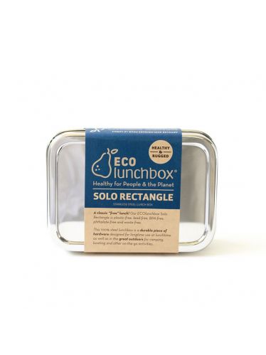 ECOlunchbox inox boîte SOLO rectangle