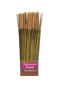 Bâtonnet encens 100% naturel Géranium Rosat