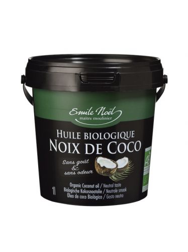 Huile de coco désodorisée - Goût neutre - Inodore - La Bio & moi