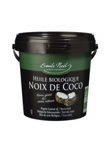 Huile de Coco désodorisée Bio - Emile Noël,1L