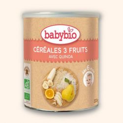 Céréales au quinoa aux 3 fruits- Babybio