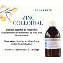 ZINC COLLOIDAL - 15 ppm - 300ml