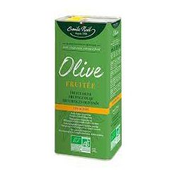 Huile d'Olive Vierge Extra Fruitée Bio 5L