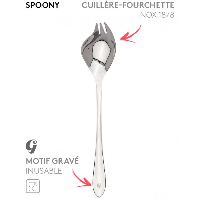 Spoony, La cuillère-fourchette - Bio-Attitude Nouvelle Calédonie