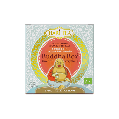 Buddha Box bio, assortiment de 11 infusions Hari Tea