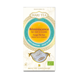 Thé vert bio Hari Tea, "Inoubliable",  thé vert sencha et fleurs