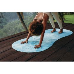 Le tapis de yoga CURVE - 3.5 MM - MANDALA TURQUOISE