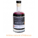 Extrait naturel d'Hibiscus 100 ml - Baie des saveurs