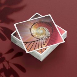 Carte postale - Les escaliers du phare Amédée - Cédric Jacquot Photography