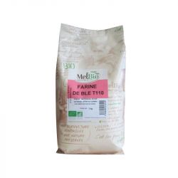 Farine de blé bio à la meule Melbio T110 - 1kg