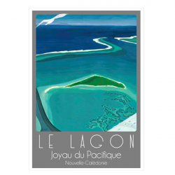 Affiche A3 Le Lagon