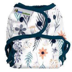 Couche lavable multi tailles BestBottom -  Hibou vert