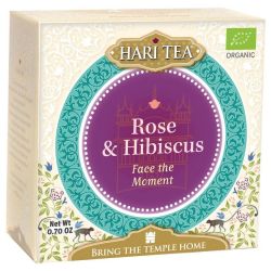 Infusion bio Hari Tea, "Courage", rose et hibiscus